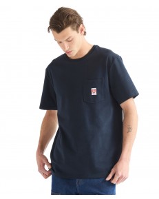 T-shirt Wrangler POCKET TEE 112387027 Dark Sapphire