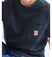 T-shirt Wrangler POCKET TEE 112387027 Dark Sapphire