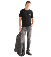 T-shirt Wrangler SMALL GRAPHIC TEE 112387028 Black Beauty
