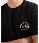 T-shirt Wrangler SMALL GRAPHIC TEE 112387028 Black Beauty