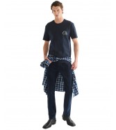 T-shirt Wrangler SMALL GRAPHIC TEE 112387029 Dark Sapphire