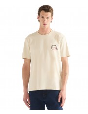 T-shirt Wrangler SMALL GRAPHIC TEE 112387030 Almond Milk