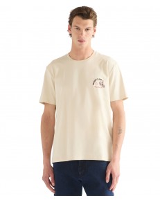 T-shirt Wrangler SMALL GRAPHIC TEE 112387030 Almond Milk