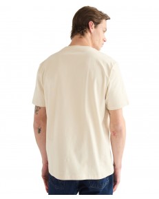 T-shirt Wrangler SMALL GRAPHIC TEE 112387030 Almond Milk