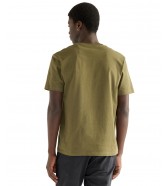 T-shirt Wrangler SMALL GRAPHIC TEE 112387031 Olive Night