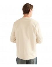 Koszulka Wrangler LS TEE 112387035 Almond Milk