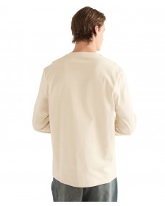 Koszulka Wrangler LS TEE 112387035 Almond Milk