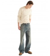 Koszulka Wrangler LS TEE 112387035 Almond Milk