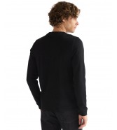 Koszulka Wrangler LS TEE 112387036 Black Beauty
