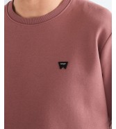Bluza Wrangler SIGN OFF CREW 112387037 Rose Brown