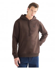 Bluza Wrangler SIGN OFF HOODIE 112387038 Chocolate Torte