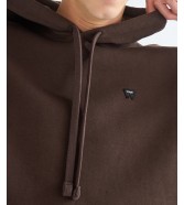 Bluza Wrangler SIGN OFF HOODIE 112387038 Chocolate Torte