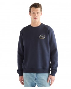 Bluza Wrangler SMALL GRAPHIC CREW 112387040 Dark Sapphire