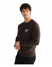 Bluza Wrangler SMALL GRAPHIC CREW 112387041 Chocolate Torte