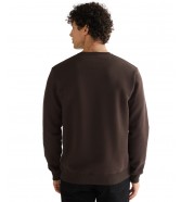 Bluza Wrangler SMALL GRAPHIC CREW 112387041 Chocolate Torte