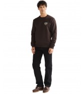 Bluza Wrangler SMALL GRAPHIC CREW 112387041 Chocolate Torte