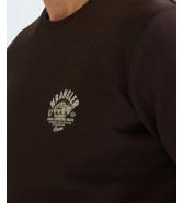 Bluza Wrangler SMALL GRAPHIC CREW 112387041 Chocolate Torte