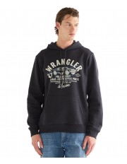 Bluza Wrangler AMERICANA HOODIE 112387046 Black Beauty