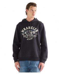 Bluza Wrangler AMERICANA HOODIE 112387046 Black Beauty