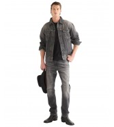 Katana Wrangler ANTI FIT TRUCKER JACKET 112387051 Smoky Grani