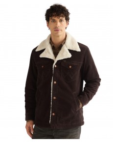 Kurtka Wrangler WRANGE COAT 112387067 Chocolate Torte