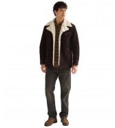 Kurtka Wrangler WRANGE COAT 112387067 Chocolate Torte