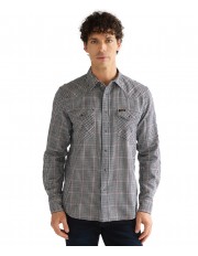 Koszula Wrangler WESTERN SHIRT 112387074 Red Indigo