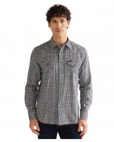 Koszula Wrangler WESTERN SHIRT 112387074 Red Indigo