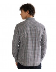 Koszula Wrangler WESTERN SHIRT 112387074 Red Indigo