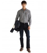 Koszula Wrangler WESTERN SHIRT 112387074 Red Indigo