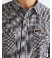 Koszula Wrangler WESTERN SHIRT 112387074 Red Indigo