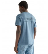 T-shirt Wrangler GRAPHIC TEE 112387076 Bering Sea