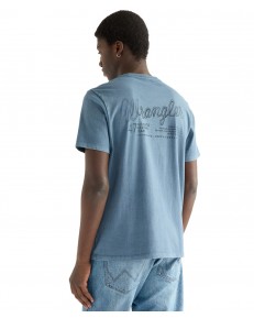 T-shirt Wrangler GRAPHIC TEE 112387076 Bering Sea