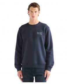 Bluza Wrangler GRAPHIC CREW 112387079 Dark Sapphire