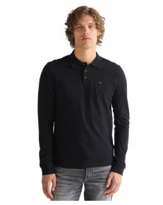 Koszulka Wrangler LS POLO SHIRT 112387207 Black