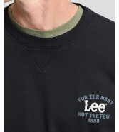 Bluza Lee SMALL LOGO SWS 112387214 Black