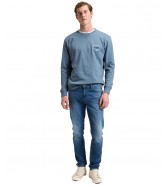 Bluza Lee SMALL LOGO SWS 112387296 Vintage Blue