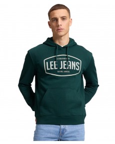 Bluza Lee BIG LOGO HOODIE 112387297 Jade Forest