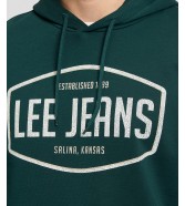 Bluza Lee BIG LOGO HOODIE 112387297 Jade Forest