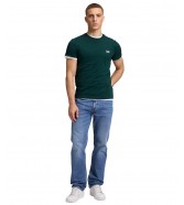T-shirt Lee TWIN PACK CREW 112387305 Jade Forest/White