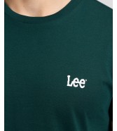 T-shirt Lee TWIN PACK CREW 112387305 Jade Forest/White