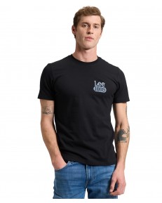 T-shirt Lee SMALL LOGO TEE 112387306 Black