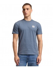 T-shirt Lee WOVEN LABEL TEE 112387314 Vintage Blue