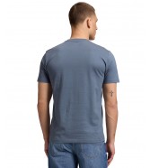 T-shirt Lee WOVEN LABEL TEE 112387314 Vintage Blue