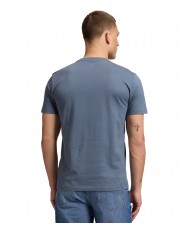 T-shirt Lee WOVEN LABEL TEE 112387314 Vintage Blue
