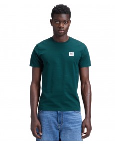 T-shirt Lee WOVEN LABEL TEE 112387315 Jade Forest