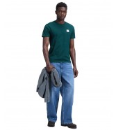 T-shirt Lee WOVEN LABEL TEE 112387315 Jade Forest