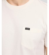 T-shirt Lee POCKET TEE 112387326 Ecru