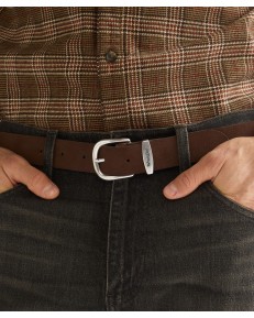 Pasek Wrangler EASY BELT 112387407 Brown