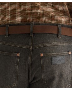 Pasek Wrangler EASY BELT 112387407 Brown